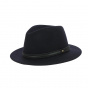 Hamilton Traveller Hat Navy Felt - Crambes