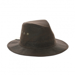 Chapeau huilé Sologne marron