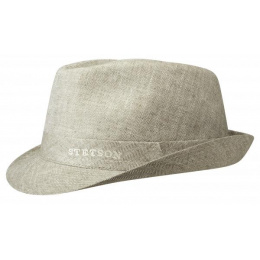 Osceola Trilby Linen Hat Beige - Stetson