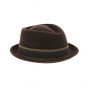 Porkpie Impéria Brown Hat - Traclet