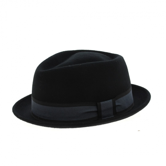 Chapeau Porkpie Impéria Noir - Traclet