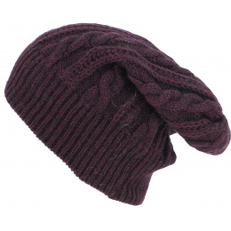 Florence Plum Long Bonnet - Traclet