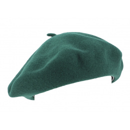 Béret Basque Fina Vert Impérial - Elosegui