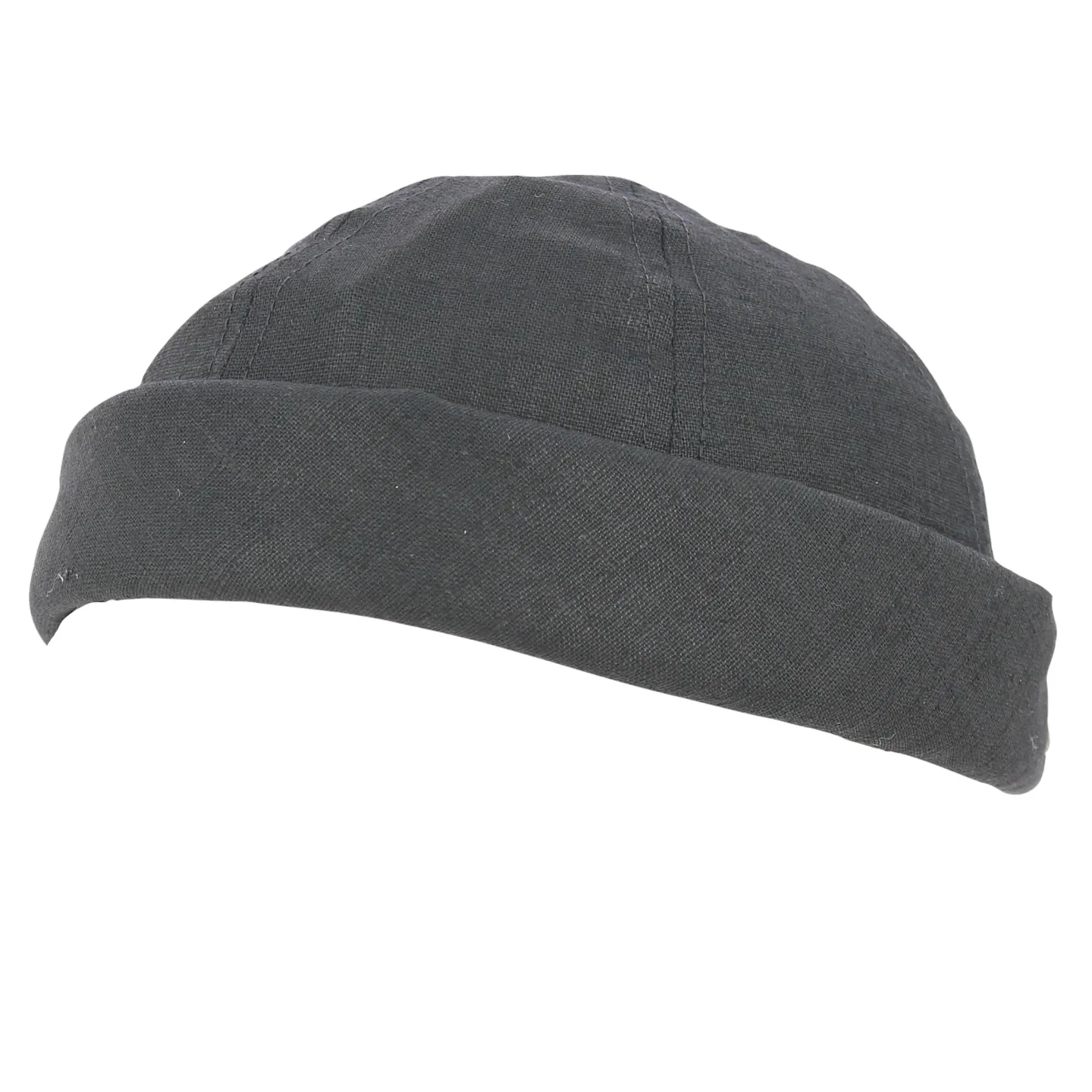 Bonnet Docker Cooper Lin Noir - Mtm Reference : 11599 | Chapellerie Traclet