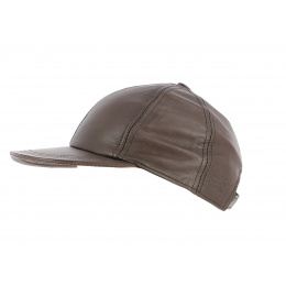 Tasmania leather cap