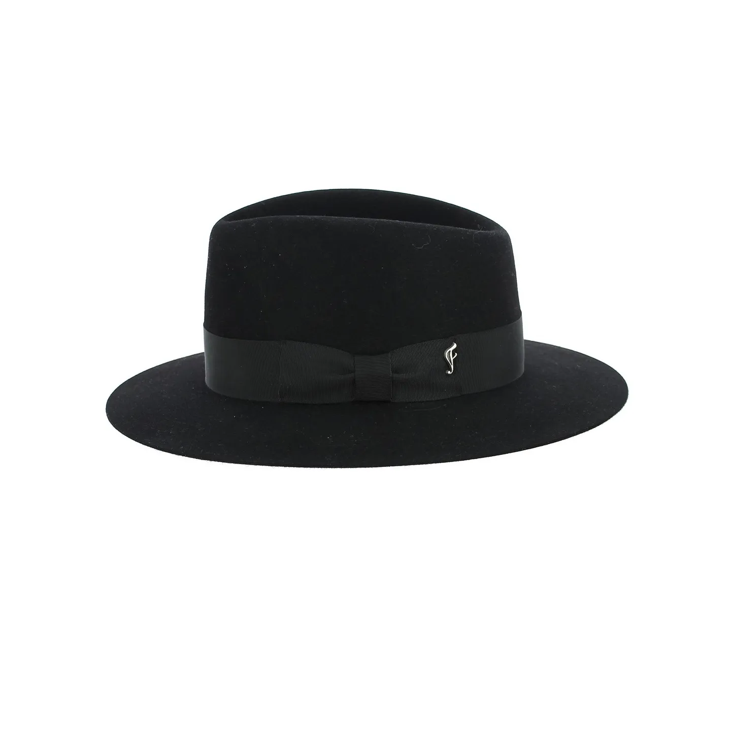 Chapeau Fédora Sylvestre Feutre poil Noir-Fléchet