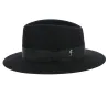 Chapeau Fédora Sylvestre Feutre poil Noir-Fléchet