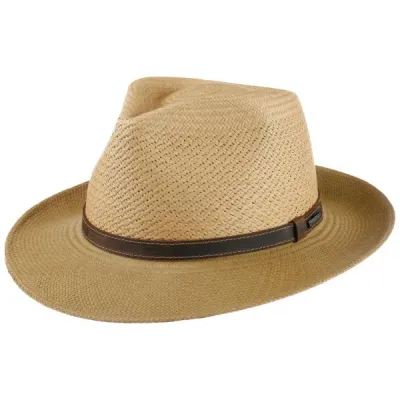 Chapeau Traveller Nark Panama Naturel - Stetson Reference : 9181 | Chapellerie Traclet