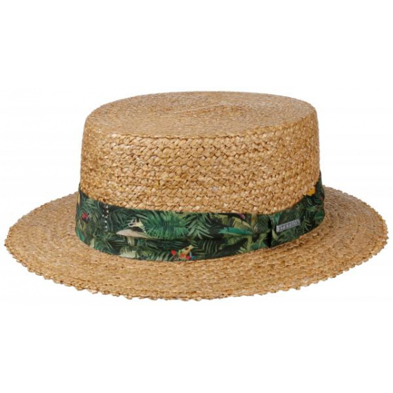Gouda Straw Boater Hat - Stetson