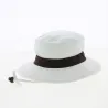 Chapeau Binic anti UV ruban marron-Soway Reference : 11602 | Chapellerie Traclet