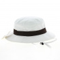 chapeau Binic anti UV ruban marron- Soway