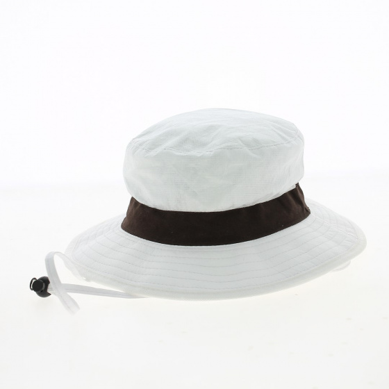 Binic UV protection hat with brown ribbon - Soway