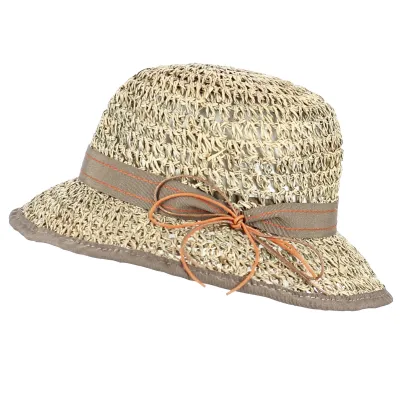 Chapeau Cloche Aglea Paille Naturel - Traclet Reference : 11618 | Chapellerie Traclet