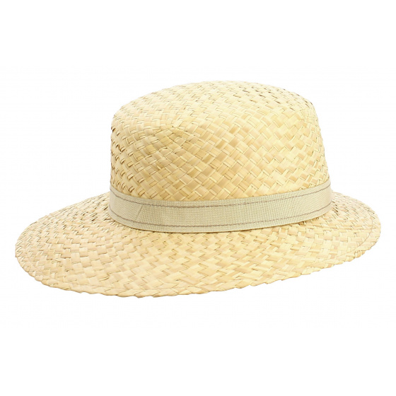 Straw Stella Visor Cap - Traclet