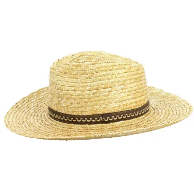 Vente en ligne du chapeau de jardin, idéale pour se protéger du soleil le chapeau de jardinier est dans une paille résistante da
