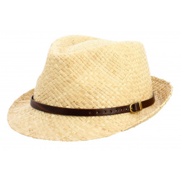 Renton Straw Trilby Hat - Traclet