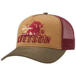 Casquette Baseball Stronger Bison Coton - Stetson
