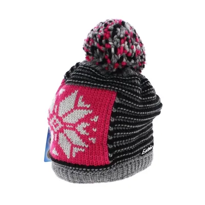 Noah beanie with pink pom-pom - Eisbär Reference: 11616 | Traclet Hat Shop