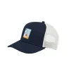 White & Blue Wattle Trucker Baseball Cap - Barts Reference: 11657 | Chapellerie Traclet