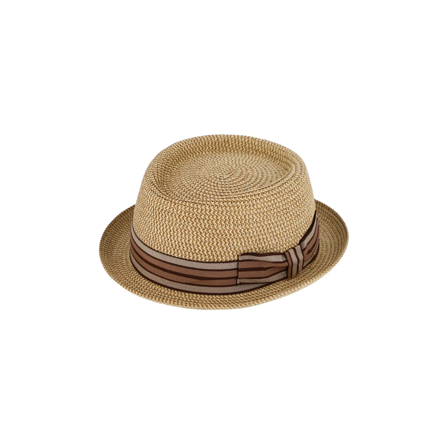 Chapeau PorkPie Palerme Papier Beige - Traclet