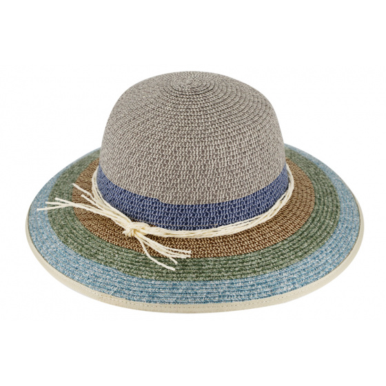Michela Paper Straw Wide Brim Hat - Traclet