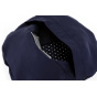 Navy Polka Dot Charlotte Rain Bucket Hat - Traclet