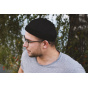 Black Cotton Cremone Docker Cap - Traclet