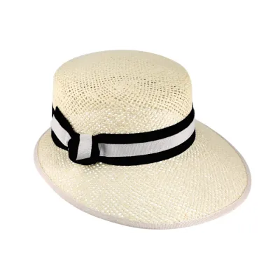 Brescia Straw Visor Cap - Traclet Reference: 11691 | Traclet Hat Shop