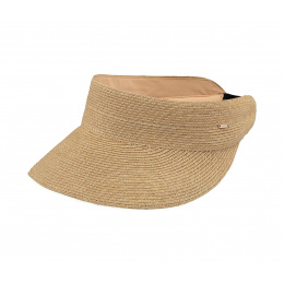 Natural Paper Straw Otuo Visor Cap - Barts