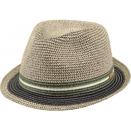 Trilby Fluoriet Straw Paper Hat - Barts