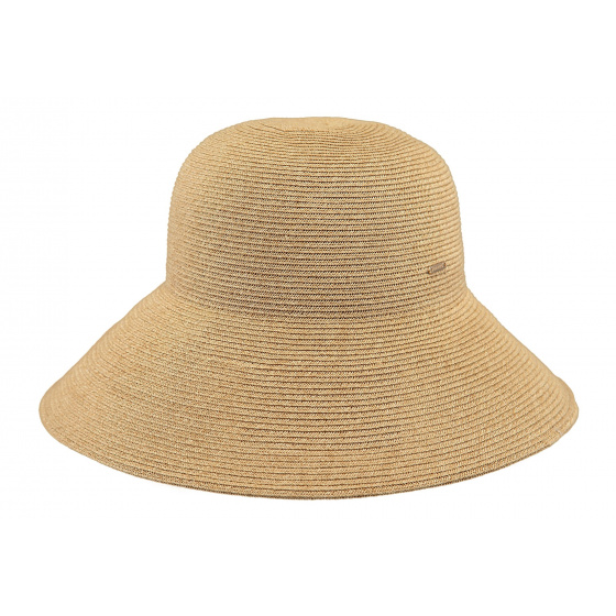Beige Straw Toamao Cloche Hat - Barts