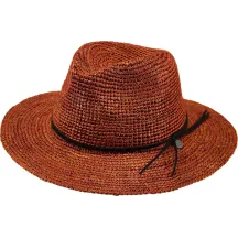 Chapeau Traveller Celery Paille Brique - Barts Reference : 11705 | Chapellerie Traclet