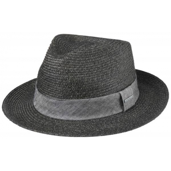Black Reedley Fedora Hat - Stetson