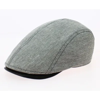 Jackson Cotton & Linen Curved Cap in Black - Göttmann Reference: 11721 | Traclet Hat Shop