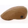 Casquette Bombée Baxter Cuir Camel - Göttmann Reference : 11723 | Chapellerie Traclet