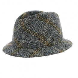 Brown Tweed Hat - Traclet