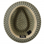 Mannes Trilby Hat Beige & Black - Bailey