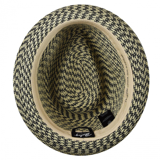 Chapeau Trilby Mannes Beige & Noir - Bailey Chapeau Trilby Mannes Beige & Noir - Bailey