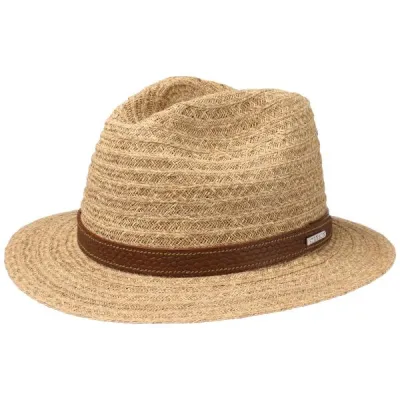 Traveller Rotondo Raffia Straw Hat - Stetson Reference: 11755 | Traclet Hat Shop