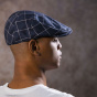Candler Blue Flat Cap - Bailey