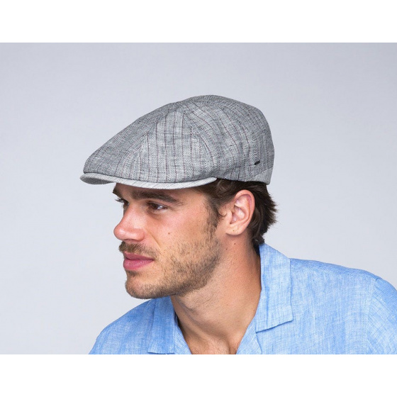 Casquette Plate Lipsey Lin Grise - Bailey Casquette Plate Lipsey Lin Grise - Bailey