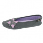 Ballerina suede flower