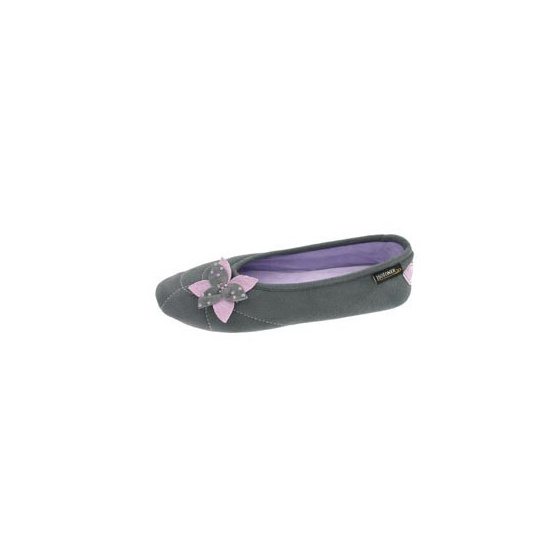 Ballerina suede flower