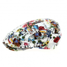 Casquette Plate America- Fléchet