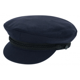 CASQUETTE DE MARIN CAMARET TAILLE 56 BLEU MARINE - GUY COTTEN