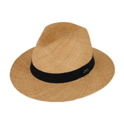 Chapeau Traveller Panama Tabac- Traclet Reference : 10347 | Chapellerie Traclet