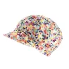 Reversible Newsboy Cap Cubes Yellow Cotton - Traclet Reference: 11792 | Traclet Hat Shop