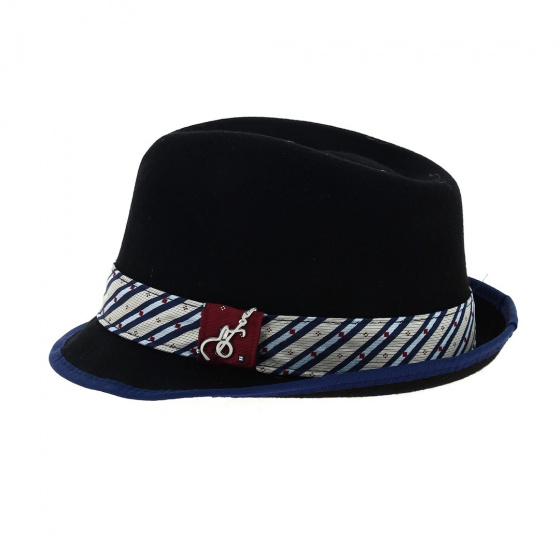Chapeau Trilby Ringo Noir