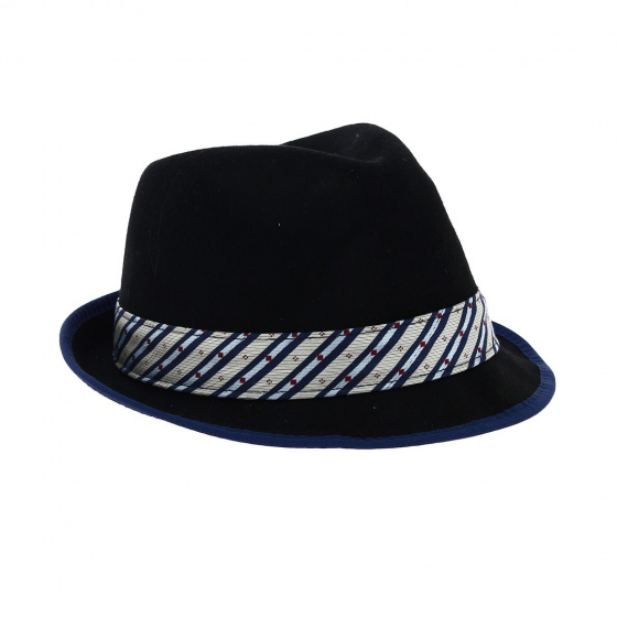 Chapeau Trilby Ringo Noir