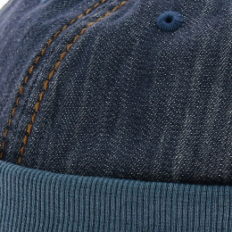 Docker hat - Casquette sans visière bleu jean